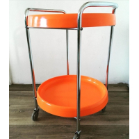 Seventies trolley serveerwagen bar cart